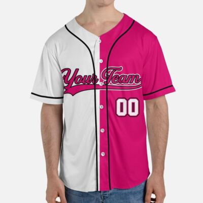 Personalized Team Name And Number Baseball Jersey,