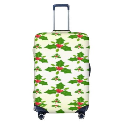 Christmas themed luggage cover