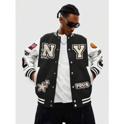 Men's casual and stylish baseball jacket