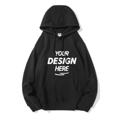 Hooded Sweatshirt with Rocker Fleece