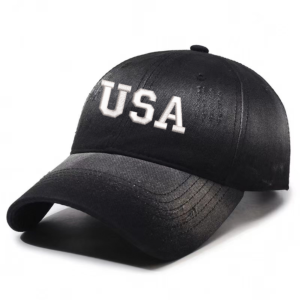 USA Embroidery Hats Adjustable For Unisex