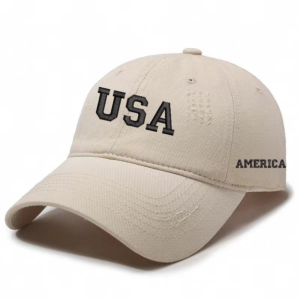 USA America Embroidery Hats Adjustable For Unisex